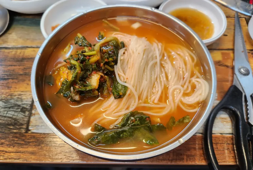 금왕맛집 토담골 열무냉국수