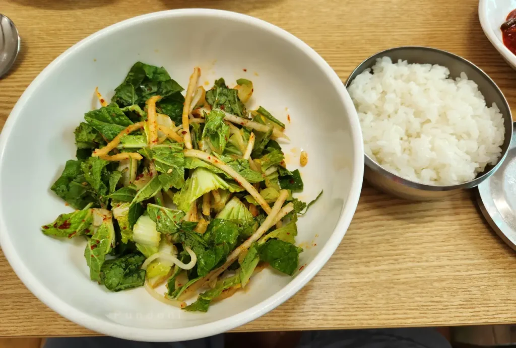 코스카CC 골프 라운드 후 큰곰집에서 즐긴 점심식사 5 코스카CC 인근 큰곰집