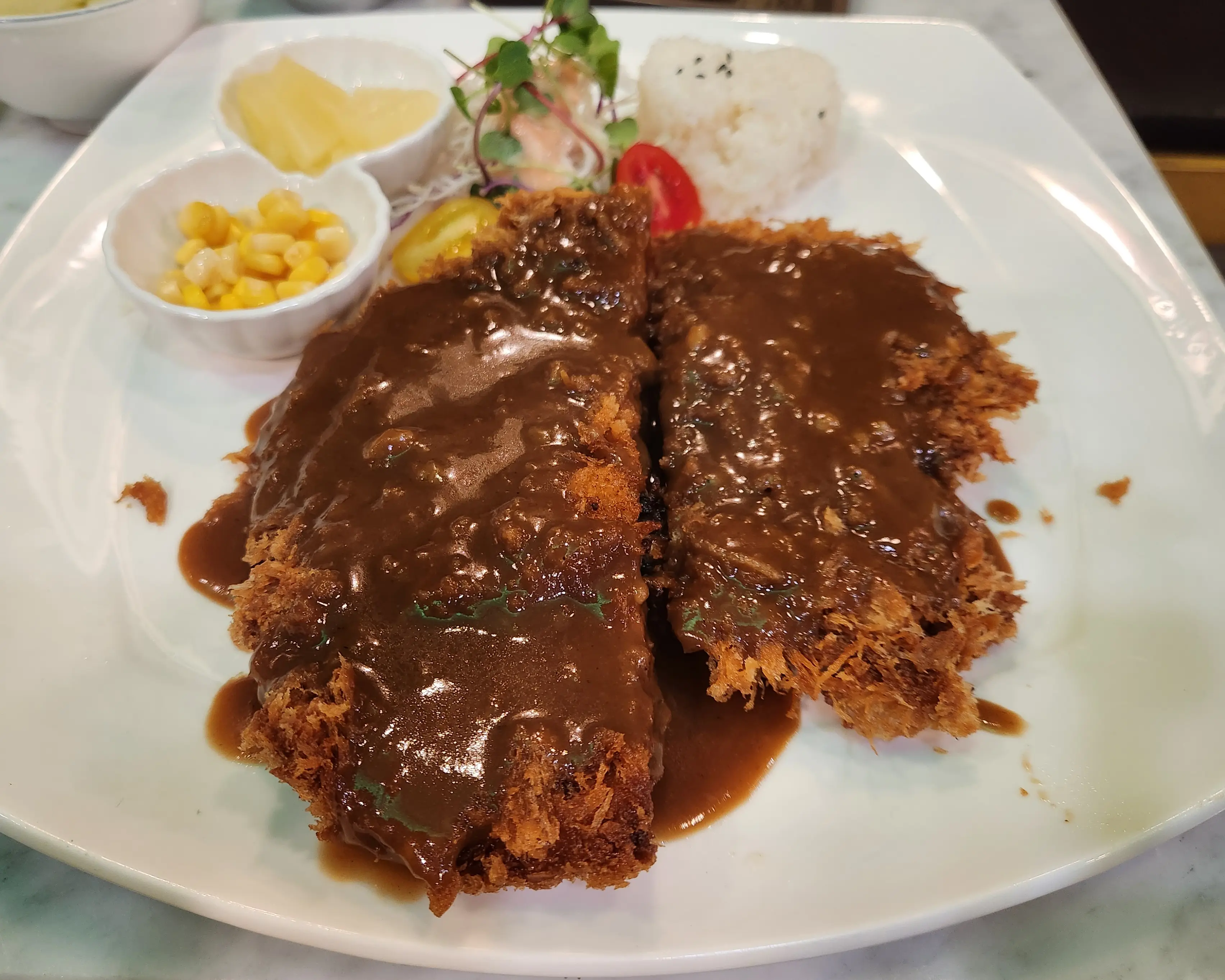 여주 삼구농원 한식 점심 상차림