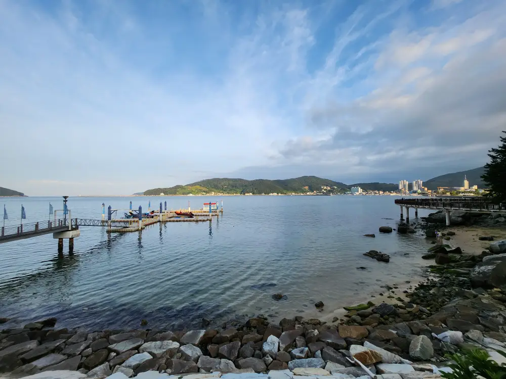 거제 지세포 해안 산책로 대가족 걷기 좋은 코스