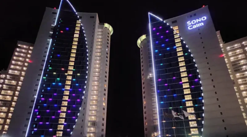 소노캄 거제 리조트 외관 및 입구