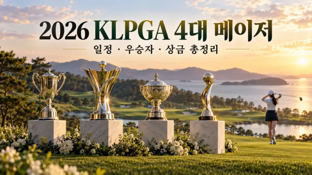 2026 KLPGA 4대 메이저대회