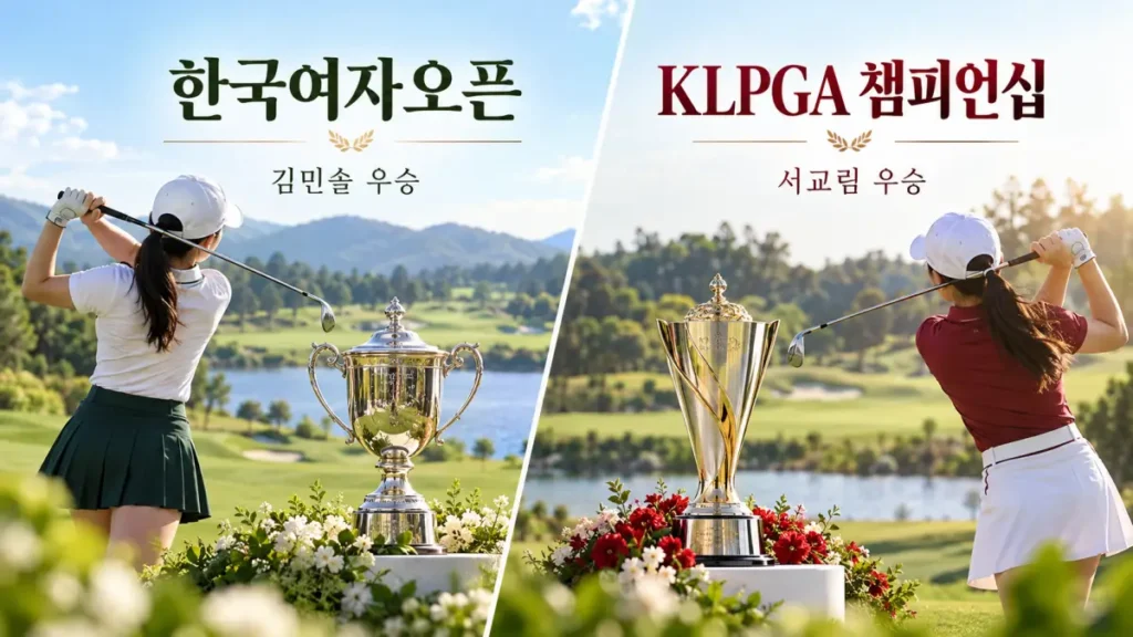 2026 한국여자오픈·KLPGA 챔피언십